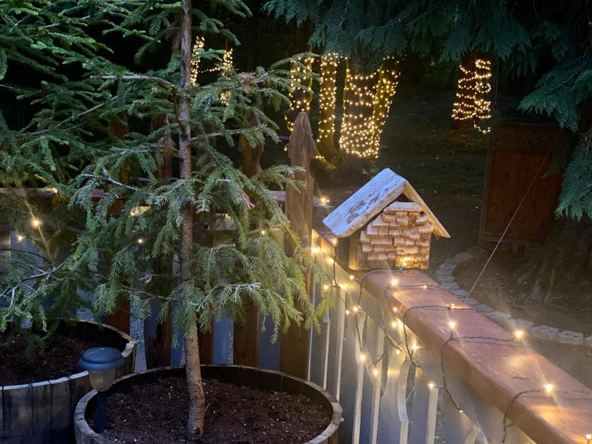 Cozy Bird House W Big Screen! Mount Hood Village Luaran gambar