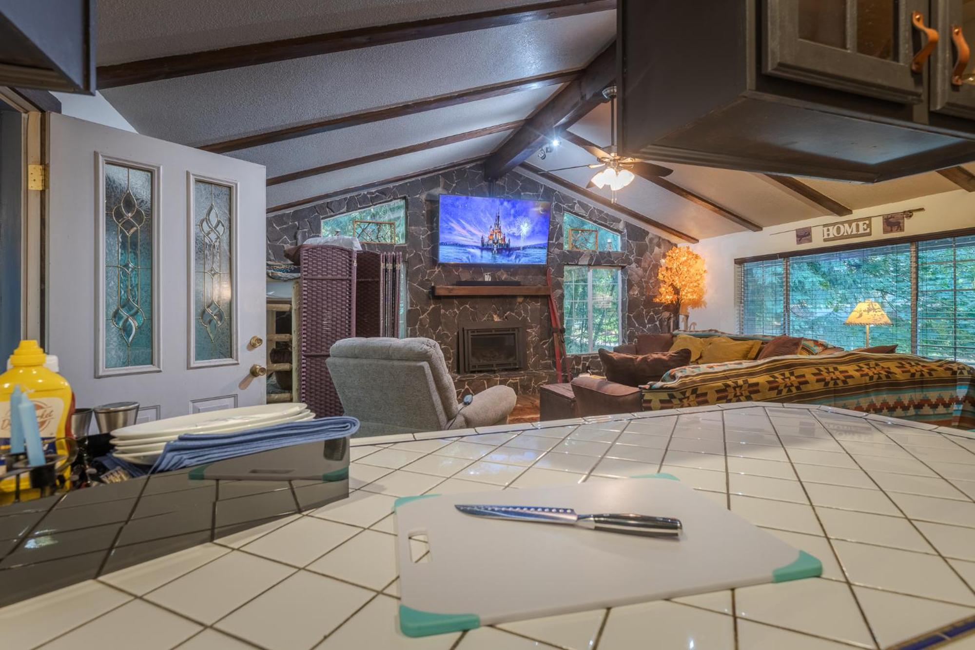Cozy Bird House W Big Screen! Mount Hood Village Luaran gambar